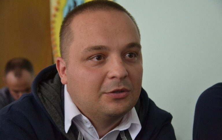 Голова "Спілки воїнів АТО Волині" Олег Кобилинський